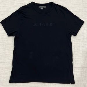 French connection black T shirt size xl